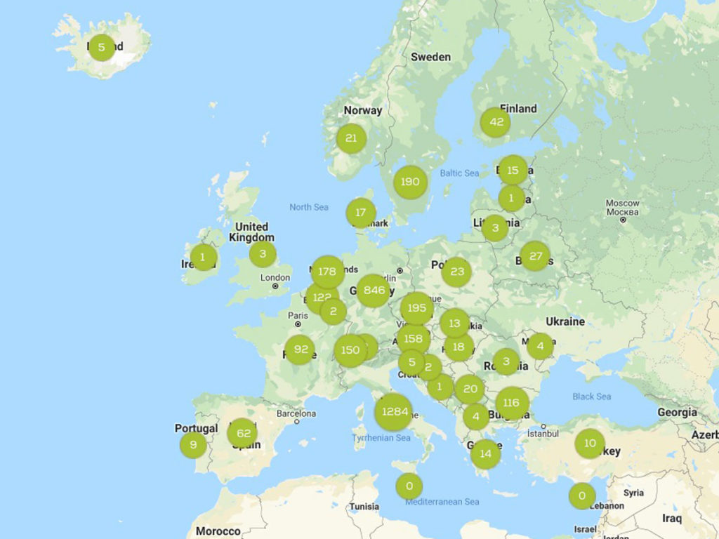 Distributori Metano In Europa Il Metano Compresso Cng Federmetano 3766